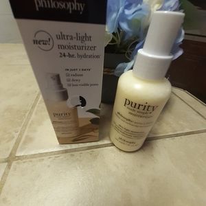 Philosophy ultra light moisturizer  new